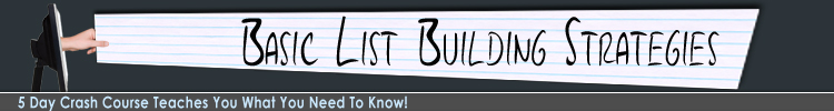 List Building - Footer